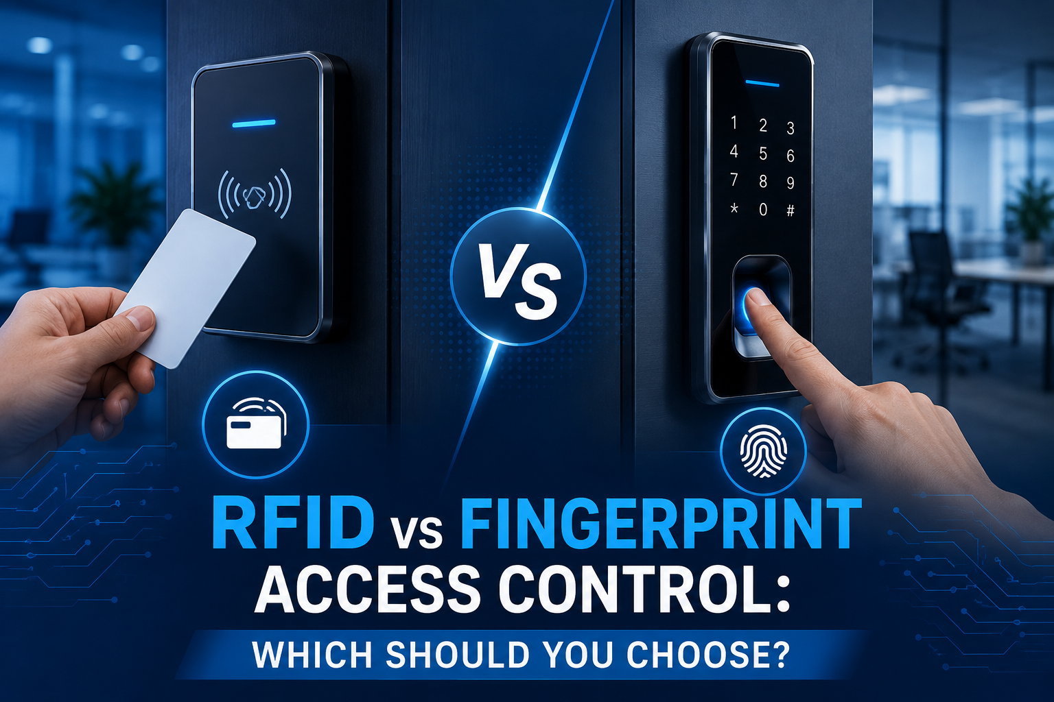 RFID vs Fingerprint Access Control: Which Should You Choose?