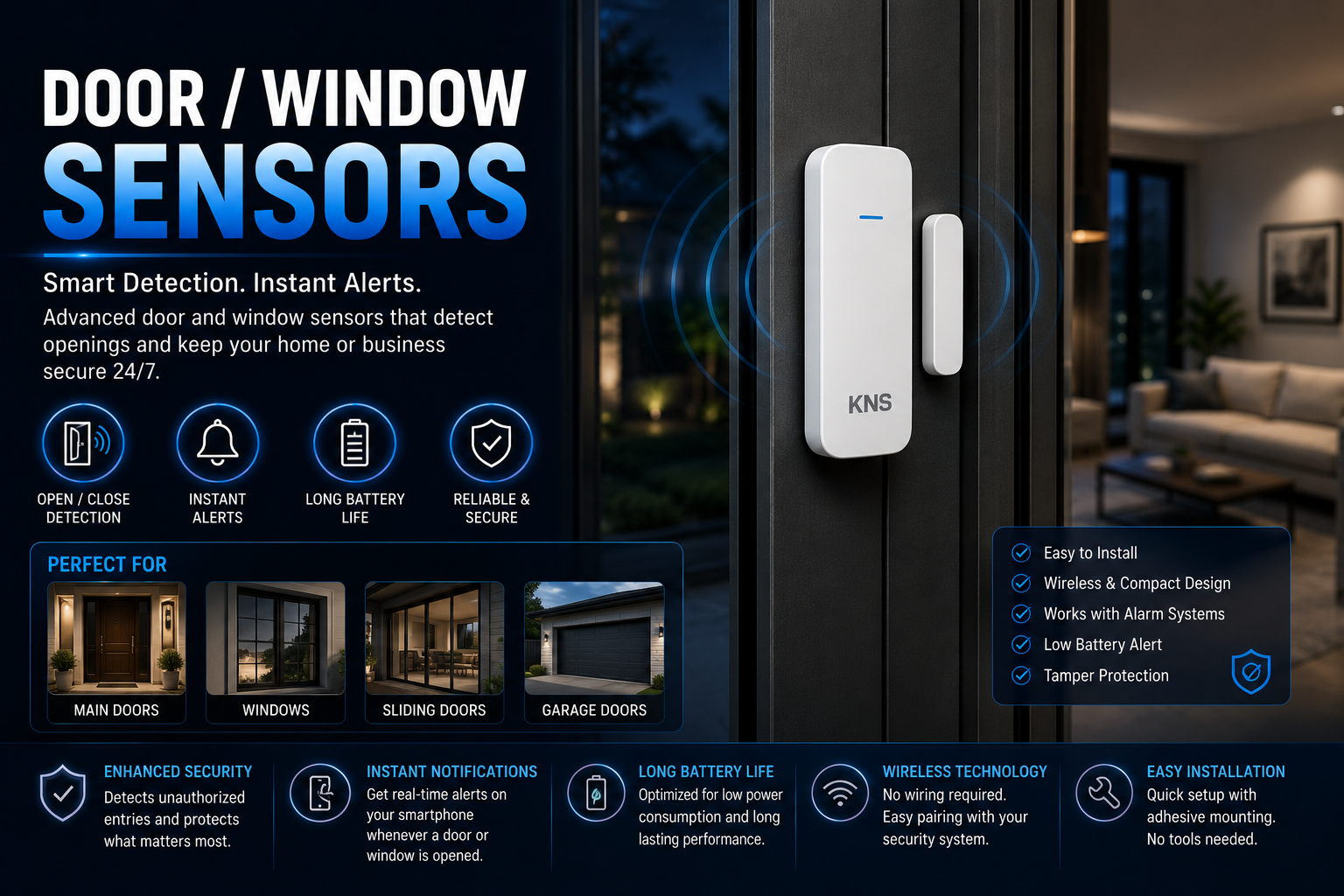 Door/Window Sensors
