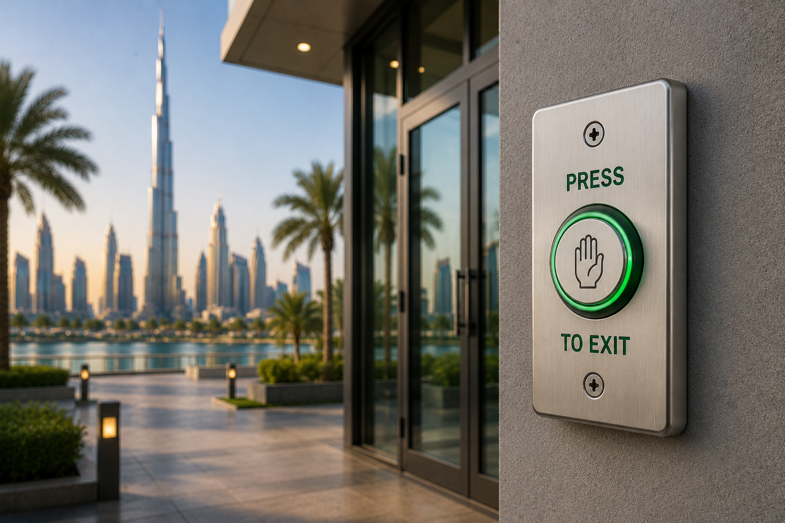 Exit Push Button EB-10
